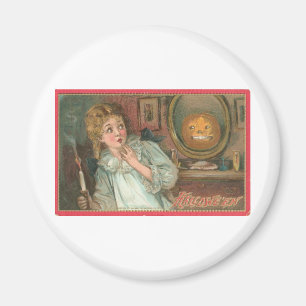 Vintage Halloween Grußkarten Klassische Poster Magnet