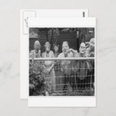 Vintage Halloween Grußkarten Klassische Poster Postkarte (Vorne/Hinten)