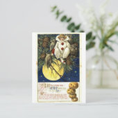 Vintage Halloween Grußkarten Klassische Poster Postkarte (Stehend Vorderseite)