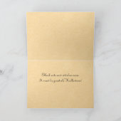 Vintage Halloween-Hexe-Karte Karte (Innenseite)