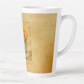 Vintage Halloween-Hexe Milchtasse (Rechts)