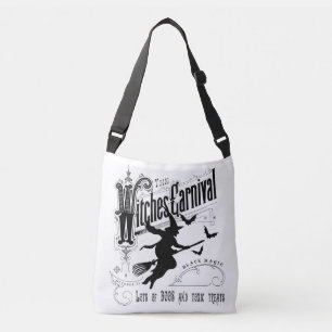 Vintage Halloween-Hexe Tragetaschen Mit Langen Trägern