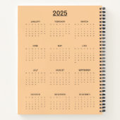 Vintage Halloween-Hexe und Schwarze Katze Notizblock (Rückseite)