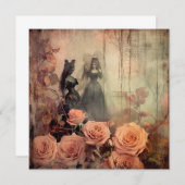 Vintage Halloween-Hexerei (10) (Vorne/Hinten)