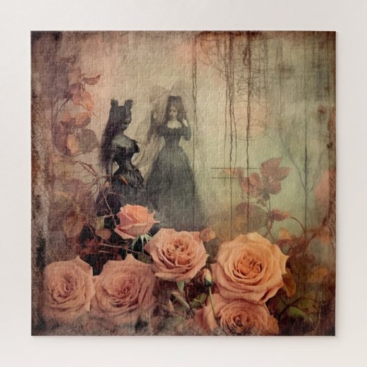 Vintage Halloween-Hexerei (10) Puzzle (Vertikal)