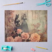 Vintage Halloween-Hexerei (10) Seidenpapier (Basteln)