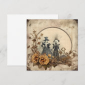 Vintage Halloween-Hexerei (12) (Vorne/Hinten)