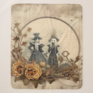 Vintage Halloween-Hexerei (12) Sherpadecke