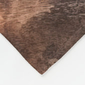 Vintage Halloween-Hexerei (1) Fleecedecke (Ecke)