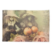 Vintage Halloween-Hexerei (1) Kissenbezug (Rückseite-Links)