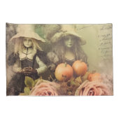 Vintage Halloween-Hexerei (1) Kissenbezug (Rückseite-Rechts)