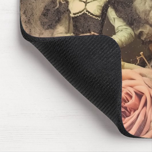 Vintage Halloween-Hexerei (1) Mousepad (Ecke)