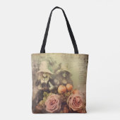 Vintage Halloween-Hexerei (1) Tasche (Rückseite)