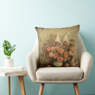 Vintage Halloween-Hexerei (2) Kissen