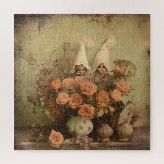 Vintage Halloween-Hexerei (2) Puzzle (Vertikal)