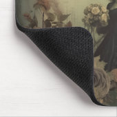 Vintage Halloween-Hexerei (3) Mousepad (Ecke)