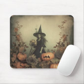 Vintage Halloween-Hexerei (3) Mousepad (Mit Mouse)