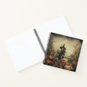 Vintage Halloween-Hexerei (3) Notizblock (Innenseite)