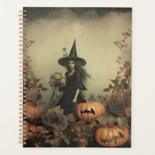 Vintage Halloween-Hexerei (3) Planer