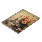 Vintage Halloween-Hexerei (4) Notizblock (Linke Seite)