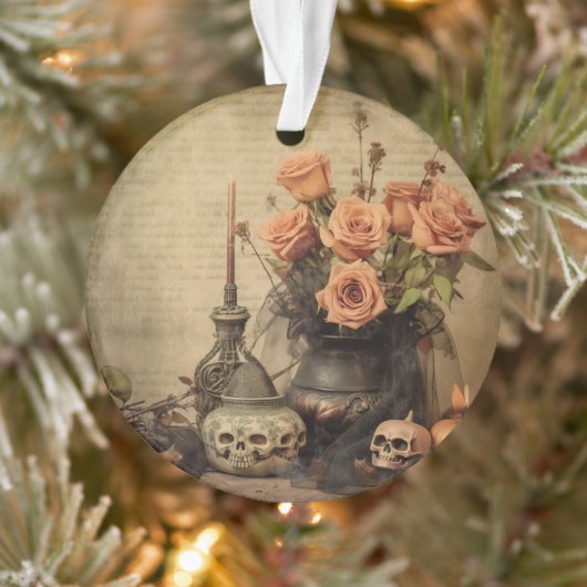 Vintage Halloween-Hexerei (4) Ornament (Baum)