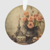 Vintage Halloween-Hexerei (4) Ornament (Vorderseite)