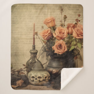 Vintage Halloween-Hexerei (4) Sherpadecke