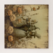 Vintage Halloween-Hexerei (5) Puzzle (Horizontal)