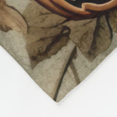 Vintage Halloween-Hexerei (6) Fleecedecke (Ecke)