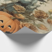 Vintage Halloween-Hexerei (6) Geschenkpapier (Ecke)