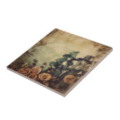 Vintage Halloween-Hexerei (7) Fliese (Seite)