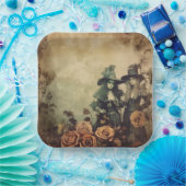 Vintage Halloween-Hexerei (7) Pappteller (Party)