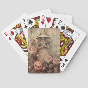 Vintage Halloween-Hexerei (9) Spielkarten