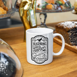 Vintage Halloween Hocus Pocus Funny Typografie Kaffeetasse