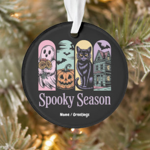 Vintage Halloween Horror Spooky Jahreszeit Niedlic Ornament