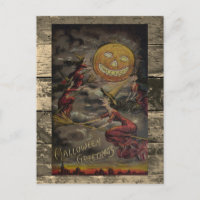 Vintage Halloween-Illustration