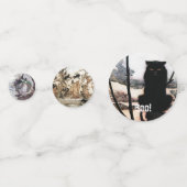 Vintage Halloween-Illustrationstisch Confetti Konfetti (Vorderseiten)