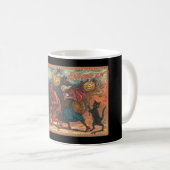Vintage Halloween-Kaffee-Tasse Kaffeetasse (VorderseiteRechts)