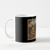 Vintage Halloween-Kaffee-Tasse Kaffeetasse (Links)