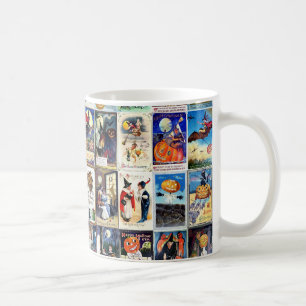 Vintage Halloween Kaffeetasse
