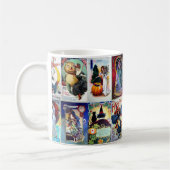 Vintage Halloween Kaffeetasse (Links)