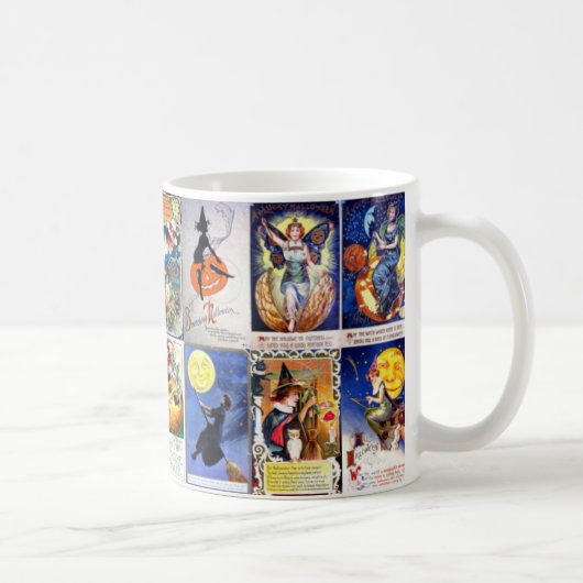 Vintage Halloween Kaffeetasse (Rechts)