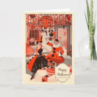 Vintage Halloween-Karte, circa 1920
