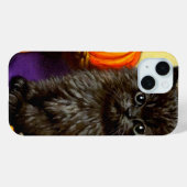Vintage-Halloween-Kätzchen Case-Mate iPhone Hülle (Rückseite (Horizontal))