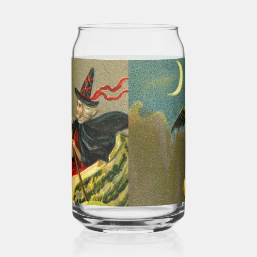 Vintage Halloween-Katzenjacke Dosenglas (Rechts)