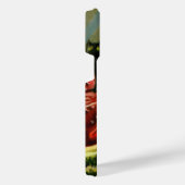 Vintage Halloween-Katzenjacke iPhone Hülle (Rechte Seite)