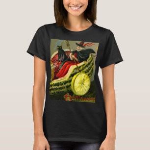 Vintage Halloween-Katzenjacke T-Shirt