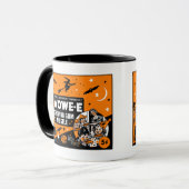 Vintage Halloween-Kaugummi-Whistle-Tasse Tasse (Vorderseite Links)