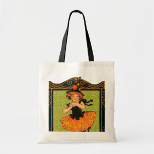 Vintage Halloween-Kinderkostüm Hexentrick-Leckere Tragetasche