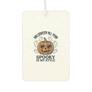 Vintage-Halloween-Kürbis-Geist-Gravur-Shirt_1 Autolufterfrischer